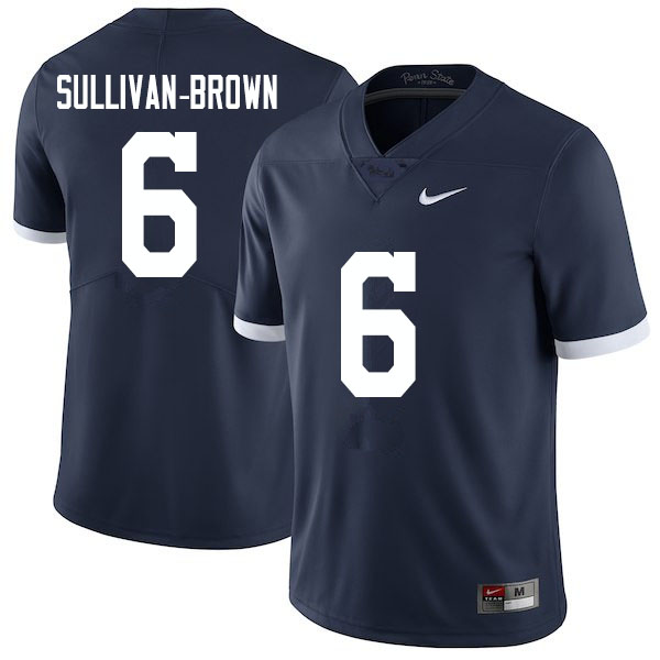 NCAA Nike Men's Penn State Nittany Lions Cam Sullivan-Brown #6 College Football Authentic Navy Stitched Jersey TIA1098ZK